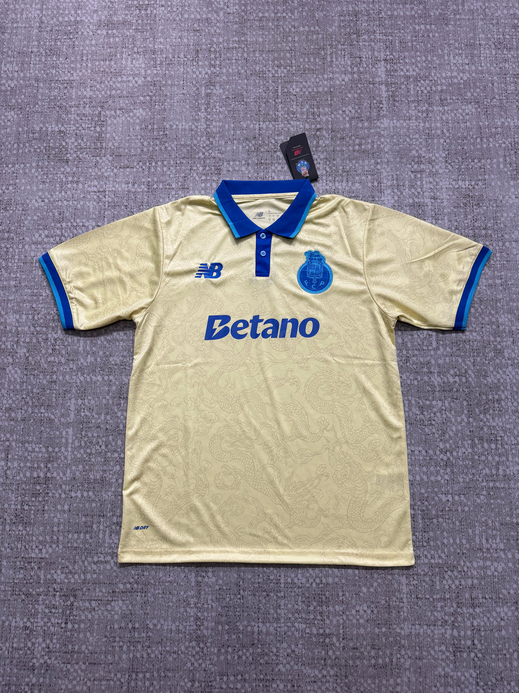 Maillot FC Porto 2026/27 jaune et bleu — Version supporter — photo 1