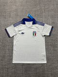 Maillot Italie 2027 blanc et col bleu — Version supporter — photo 1