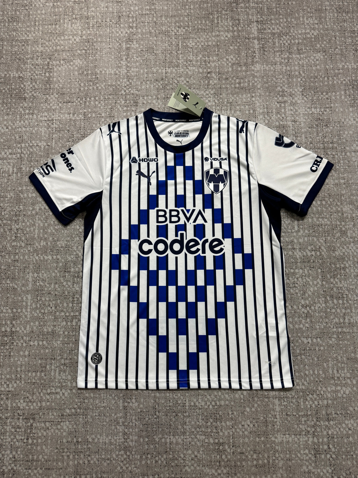 Maillot Monterrey 2026/27 blanc et bleu — Version supporter — photo 1