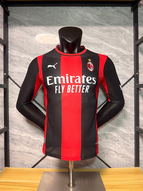 AC Milan 2026/27 Home Long-Sleeve Shirt — Player Version — photo 1