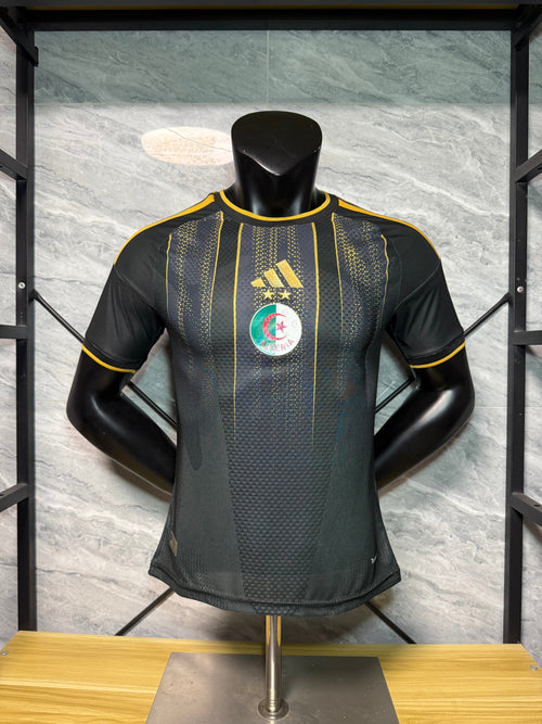 Algeria 2026/27 Black and Gold Star Shirt — Player Version — photo 1