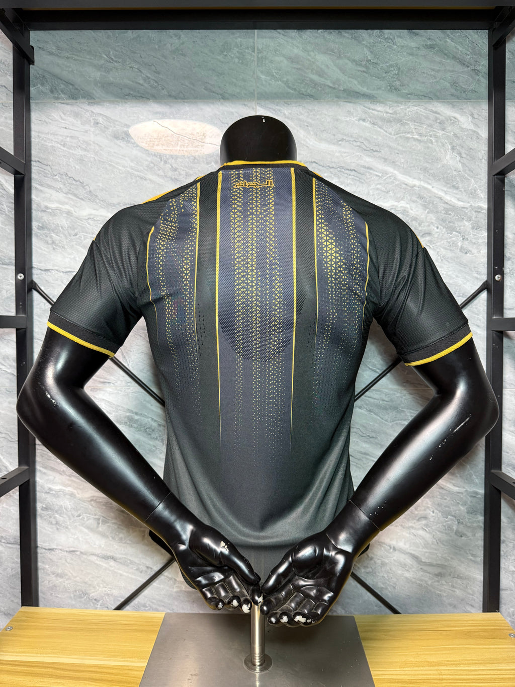 Algeria 2026/27 Black and Gold Star Shirt — Player Version — photo 11