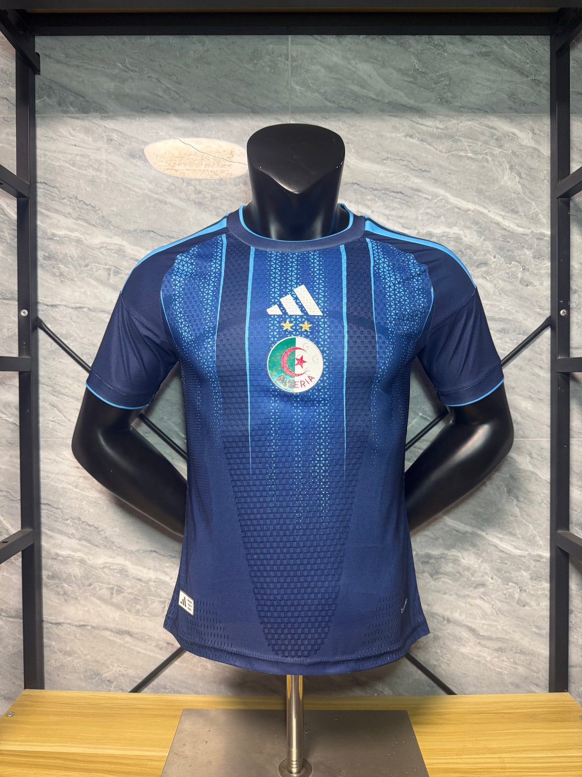 Algeria 2026/27 Blue Star Shirt — Player Version — photo 1