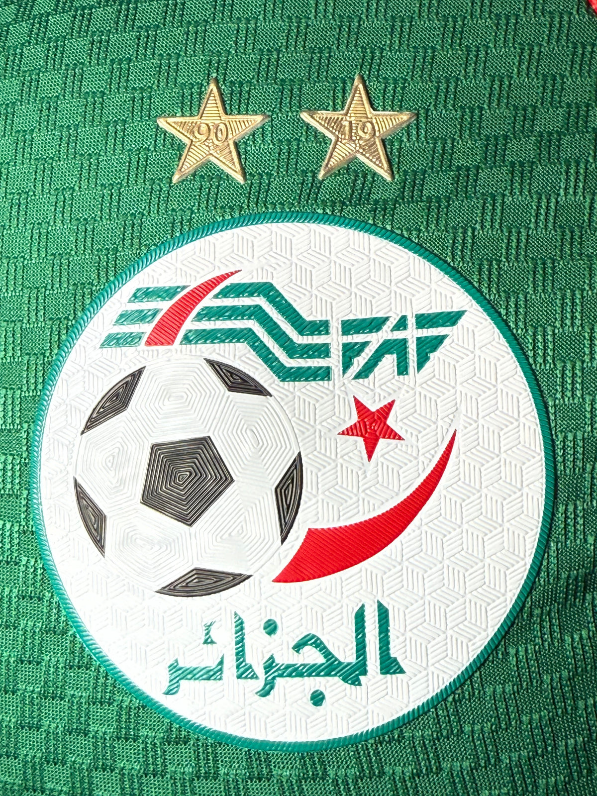 Algeria 2026/27 Green and Red Training Shirt — photo 4