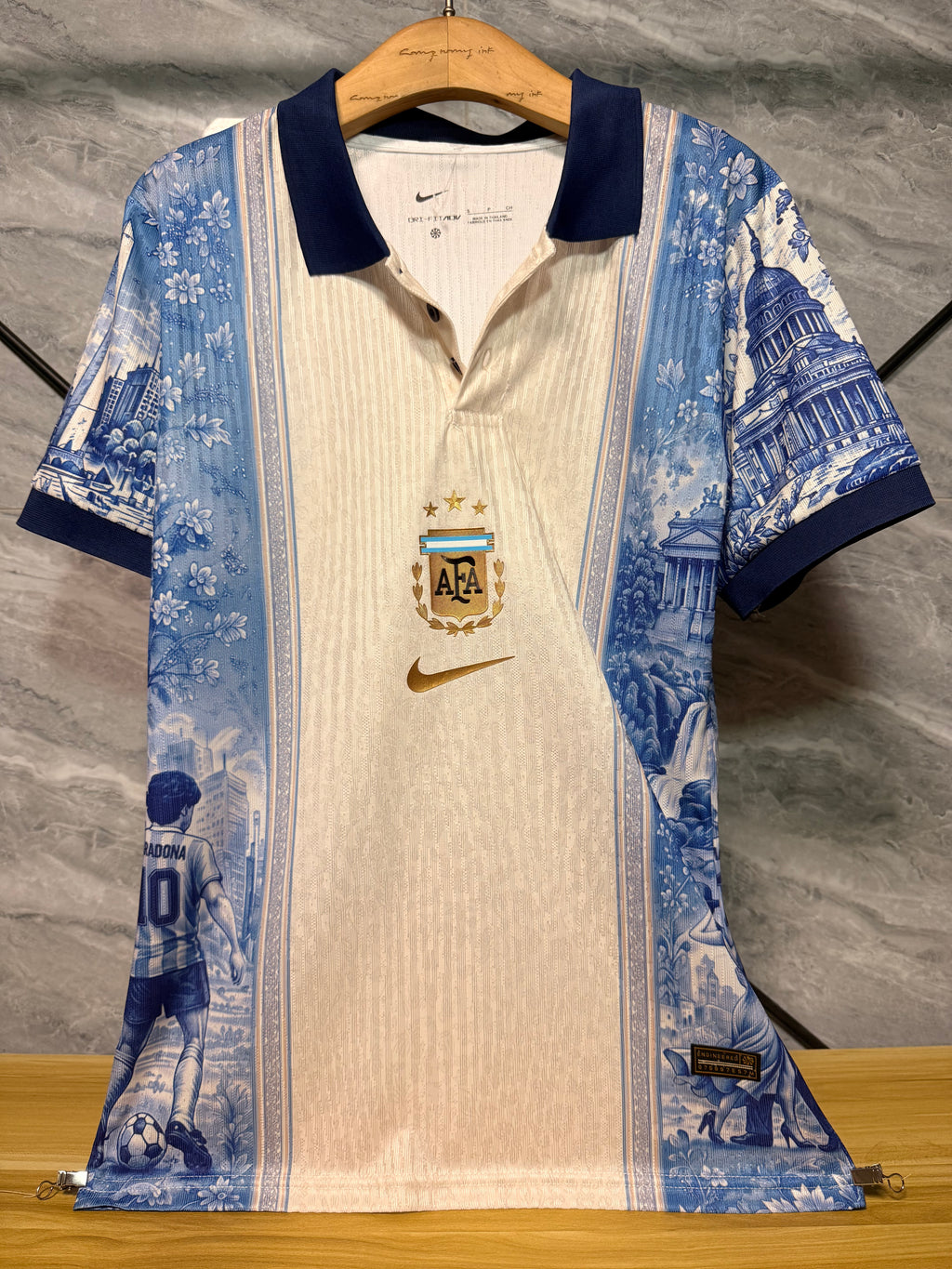 Argentina 2026/27 White and Blue Cultural Concept Shirt — Player Version — photo 10