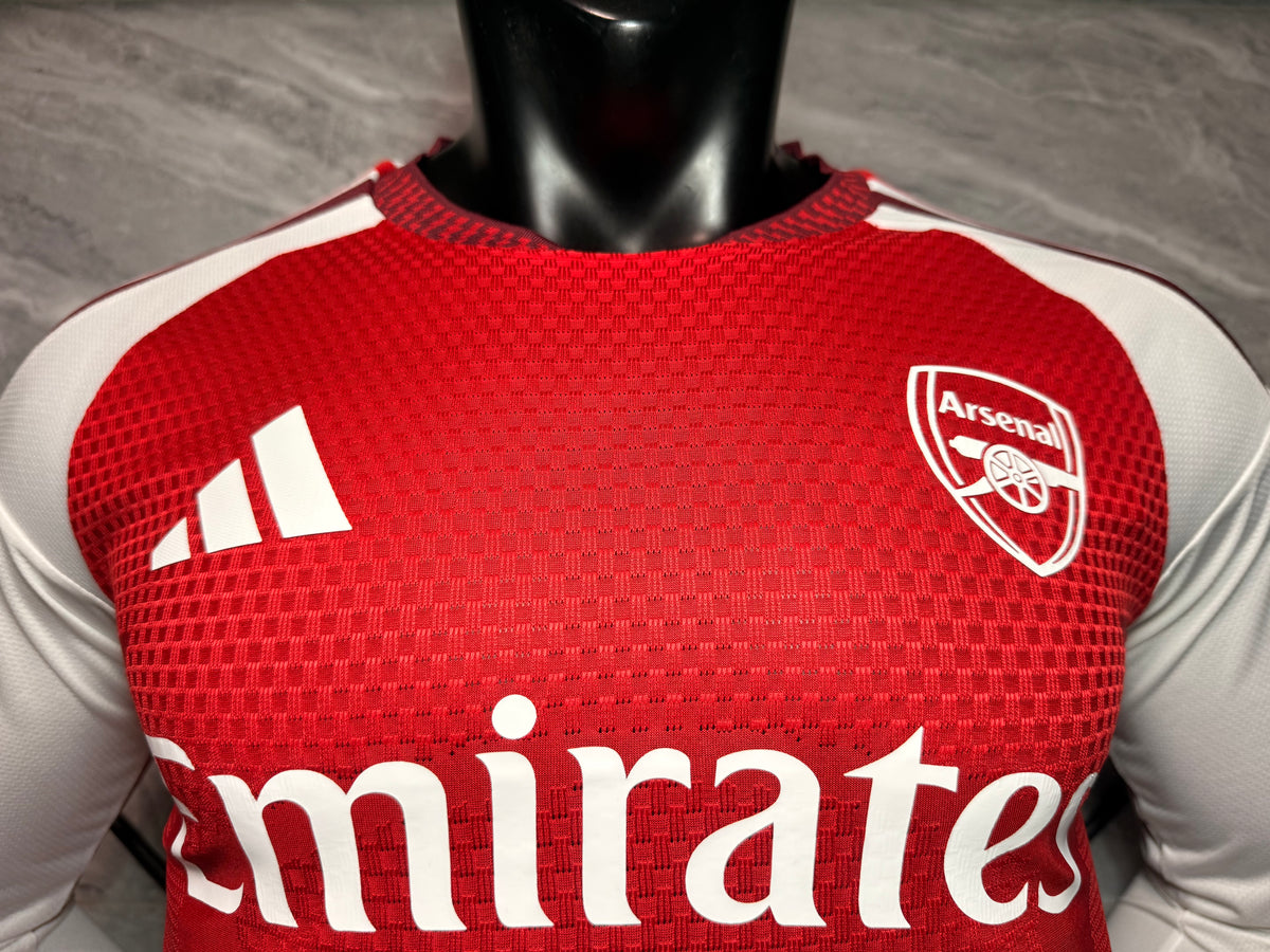 Arsenal 2026/27 Red and White Home Long-Sleeve Shirt — Player Version — photo 2