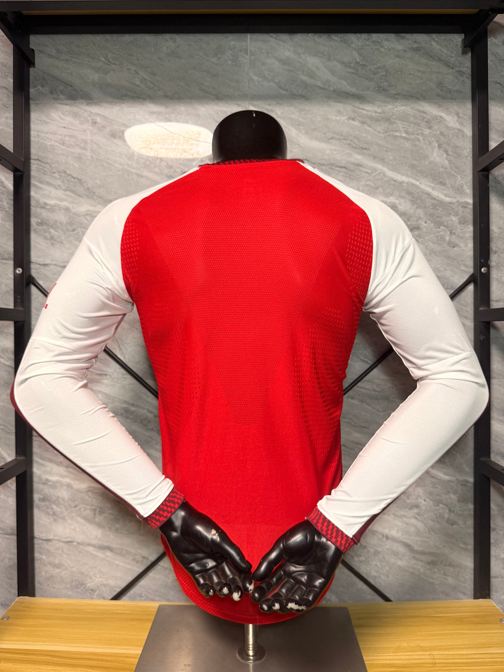 Arsenal 2026/27 Red and White Home Long-Sleeve Shirt — Player Version — photo 9
