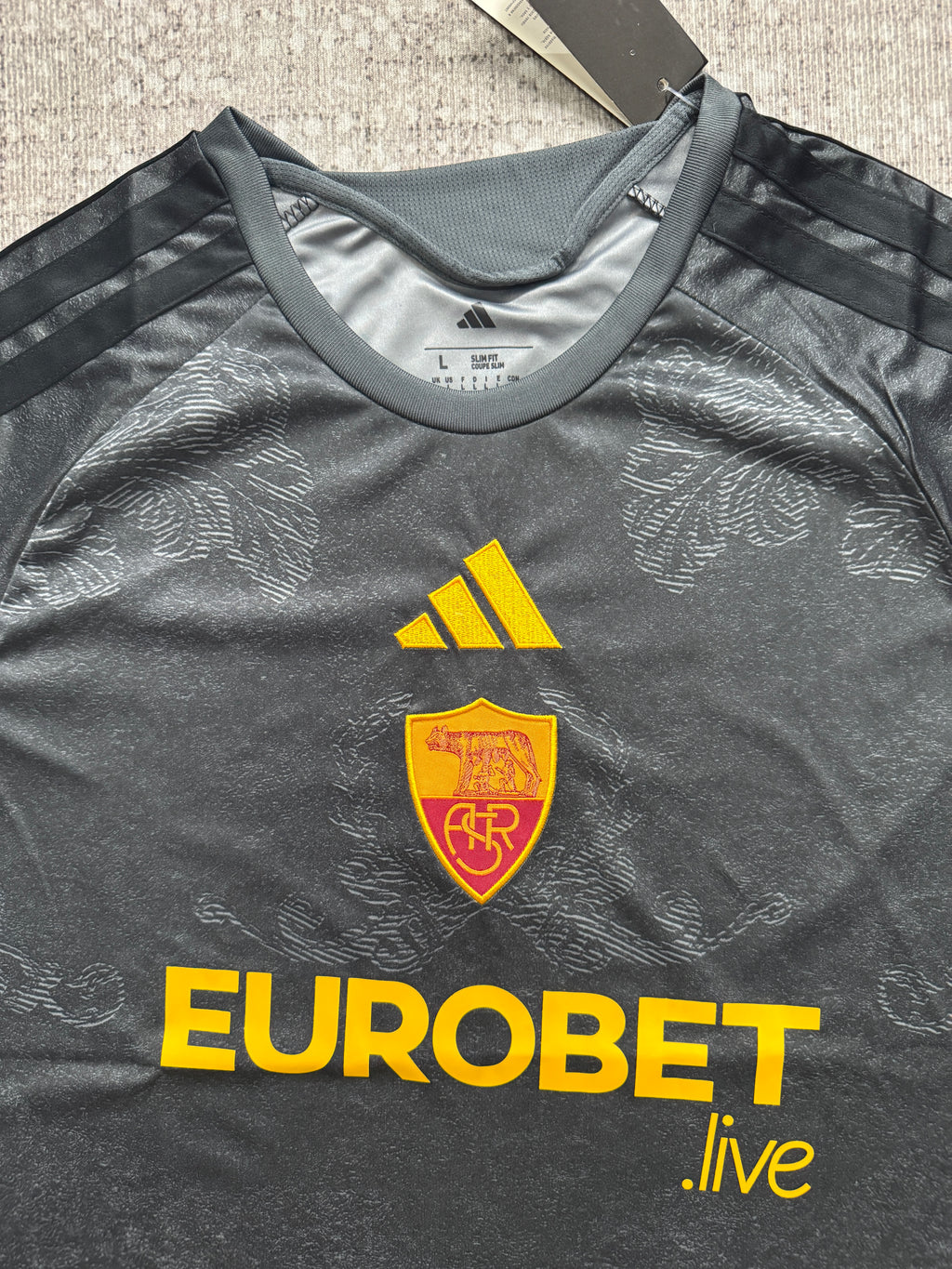 AS Roma 2026/27 Charcoal Third Shirt — Fan Version — photo 3