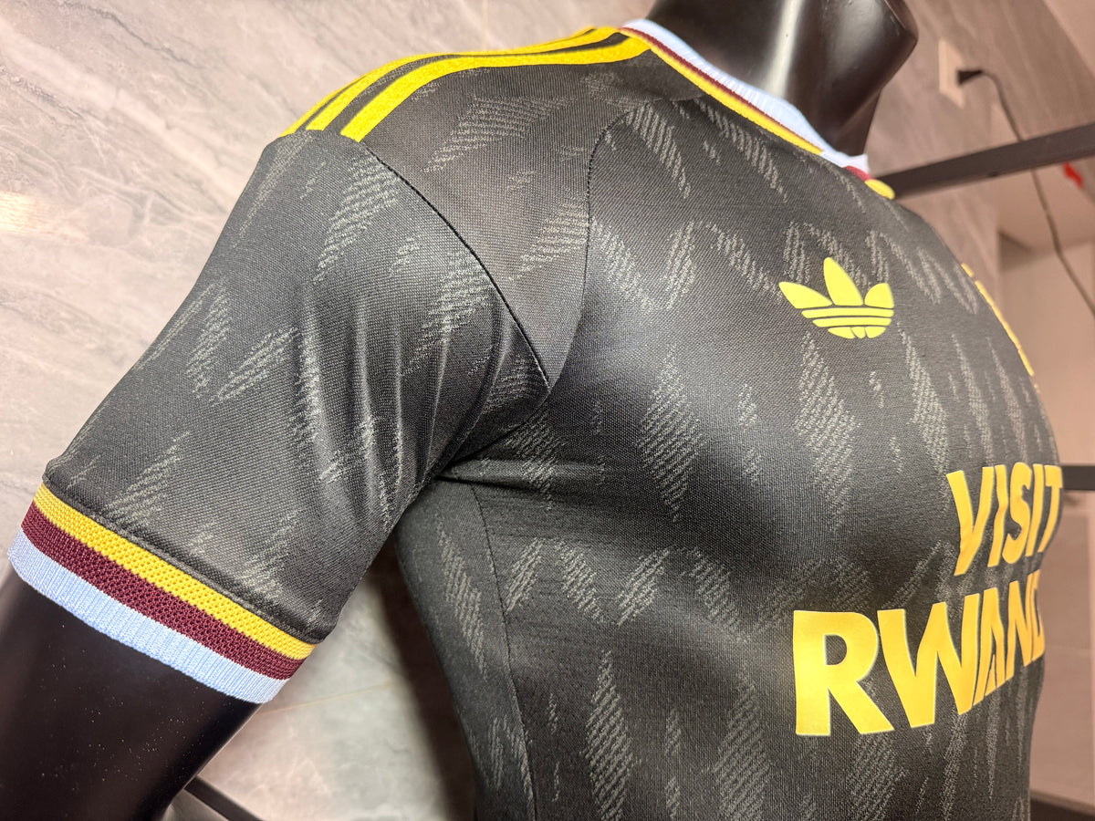Aston Villa 2026/27 Black Away Shirt — Player Version — photo 5