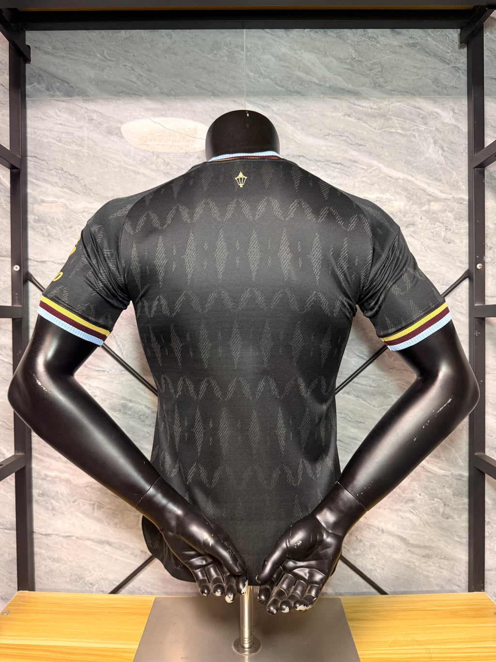 Aston Villa 2026/27 Black Away Shirt — Player Version — photo 9