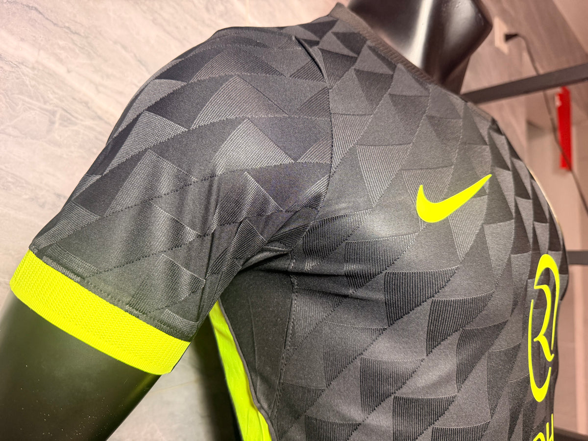 Atletico Madrid 2026/27 Black and Neon Yellow Away Shirt — Player Version — photo 5