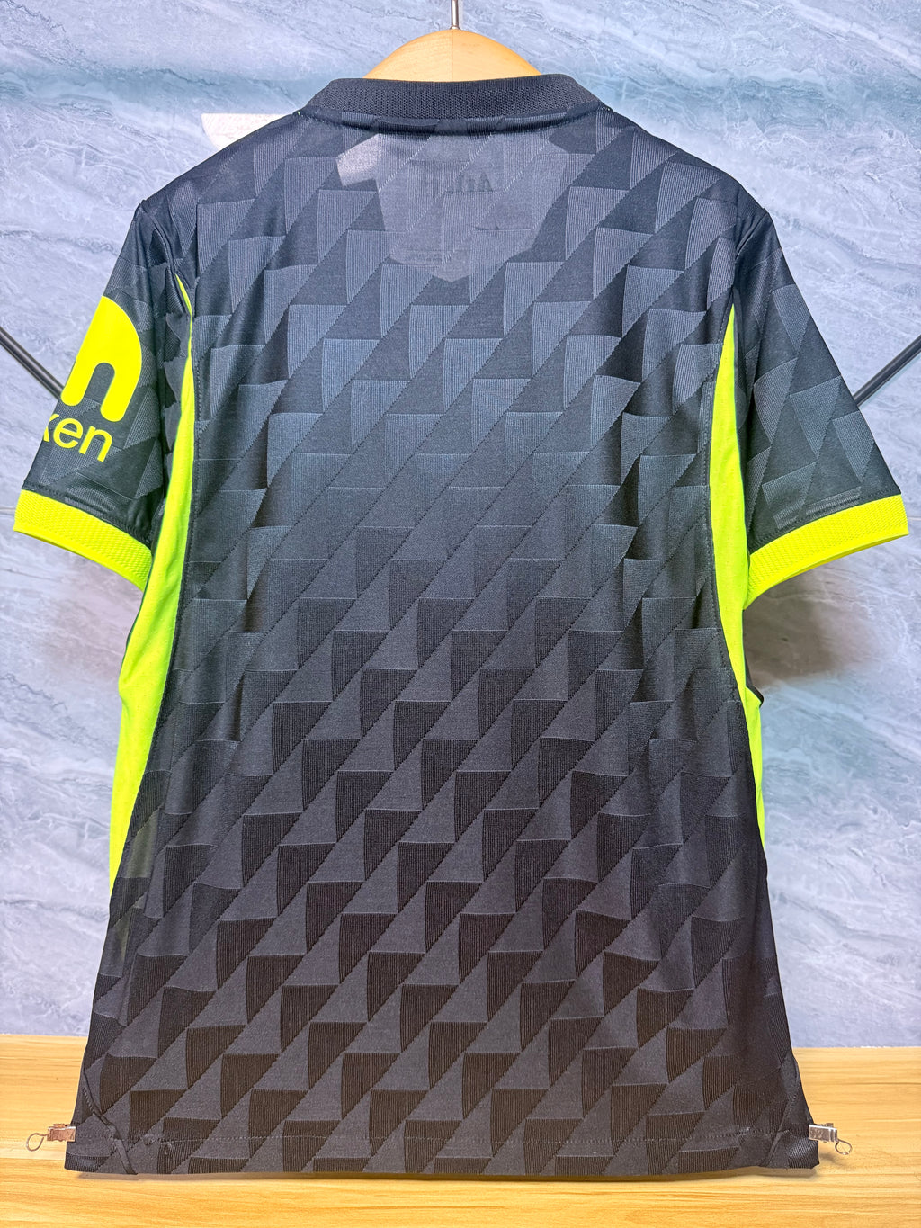 Atletico Madrid 2026/27 Black and Neon Yellow Away Shirt — Player Version — photo 11