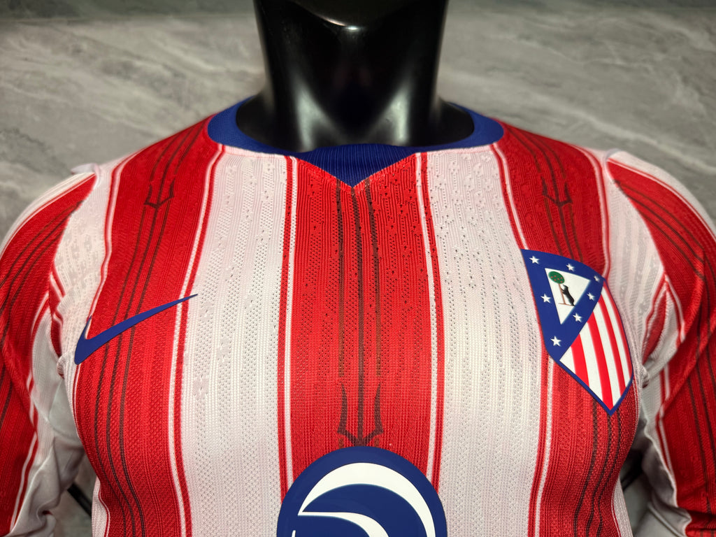 Atletico Madrid 2026/27 Red and White Home Long-Sleeve Shirt — Player Version — photo 3