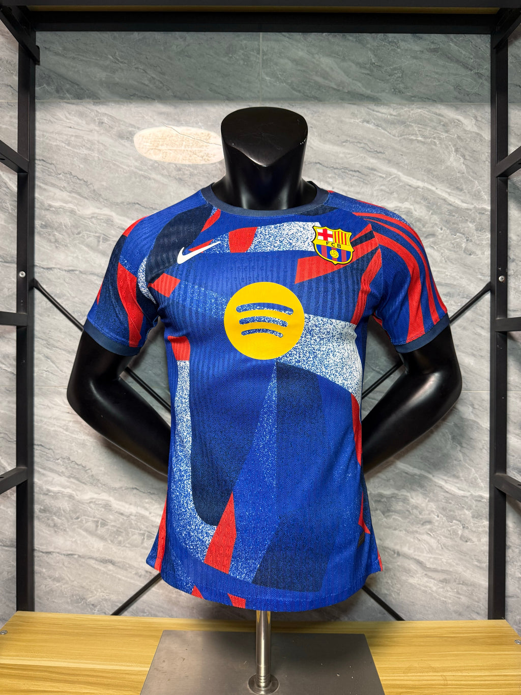 Barcelona 2026/27 Blue Graphic Special-Edition Shirt — Player Version — photo 1