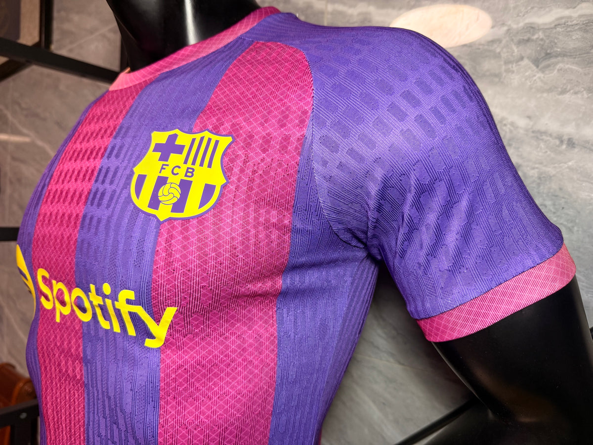 Barcelona 2026/27 Purple Magenta Yellow Special-Edition Shirt — Player Version — photo 6