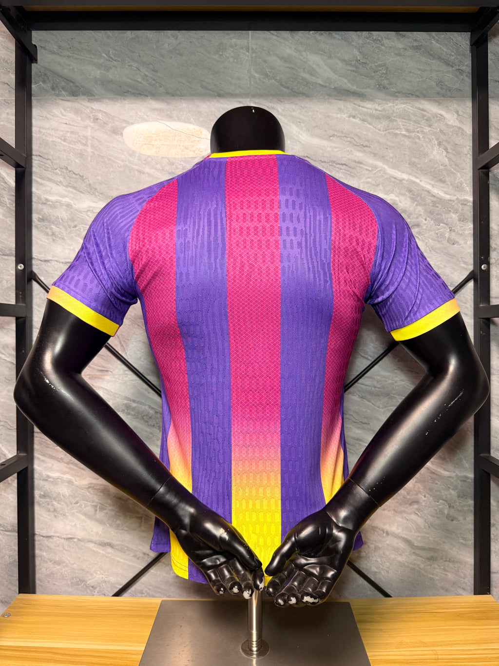 Barcelona 2026/27 Purple Magenta Yellow Special-Edition Shirt — Player Version — photo 9