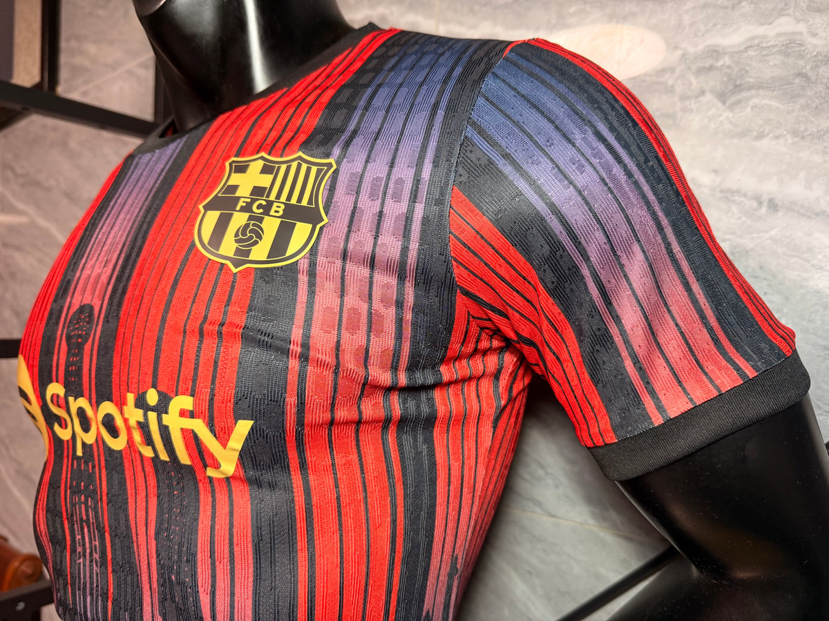Barcelona 2026/27 Red and Black Cityscape Special-Edition Shirt — Player Version — photo 6