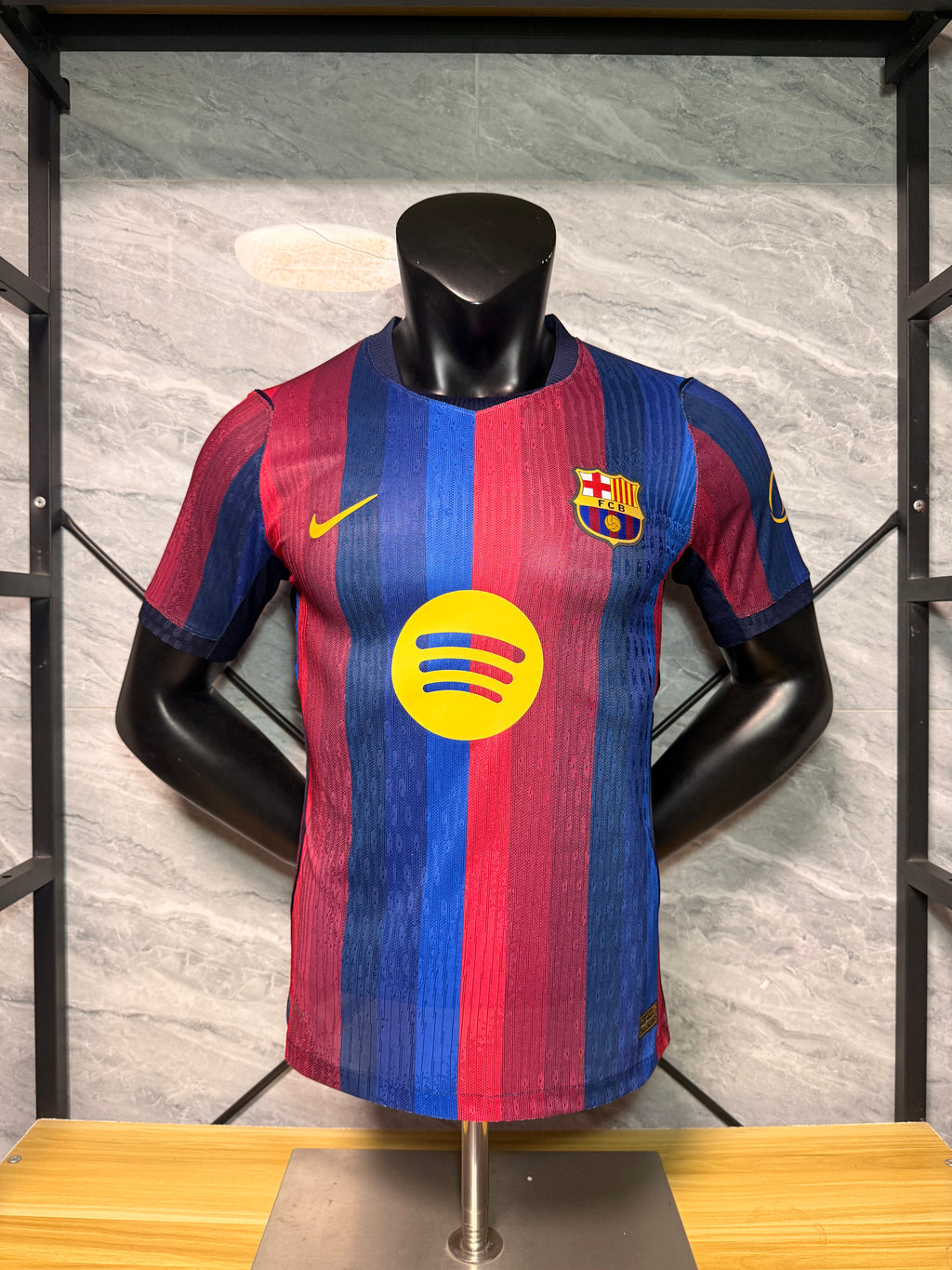 Barcelona 2026/27 Red and Blue Home Shirt — Player Version — photo 1