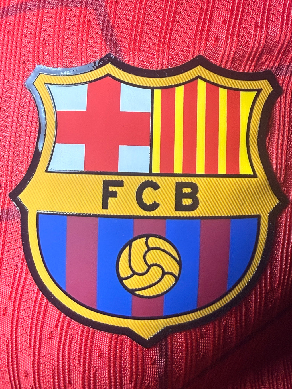 Barcelona 2026/27 Red Web Special-Edition Shirt — Player Version — photo 4
