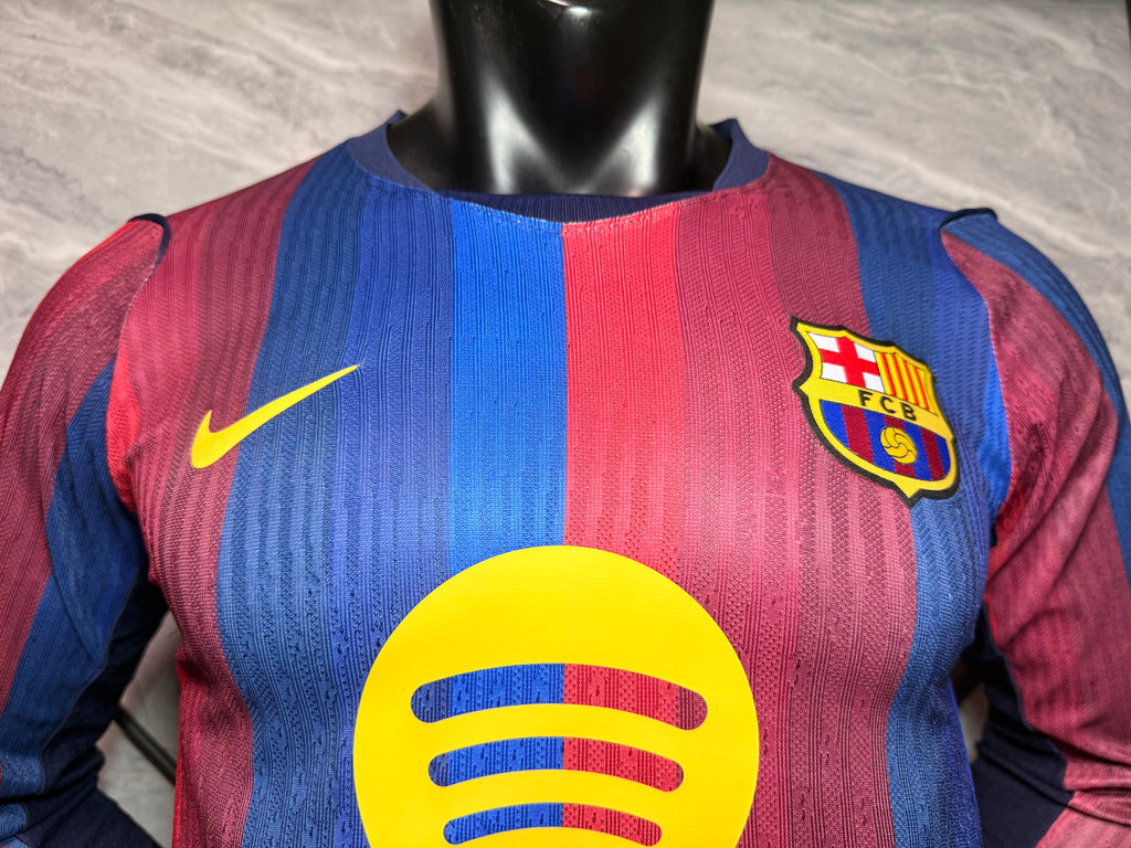 Barcelona 2026/27 Home Long-Sleeve Shirt — Player Version — photo 2