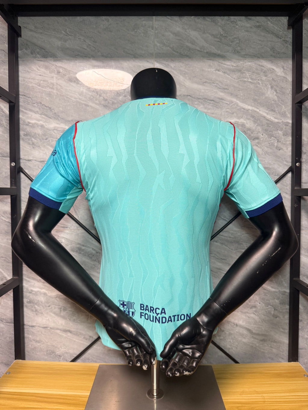 Barcelona Third Shirt — Turquoise Player Version — photo 9