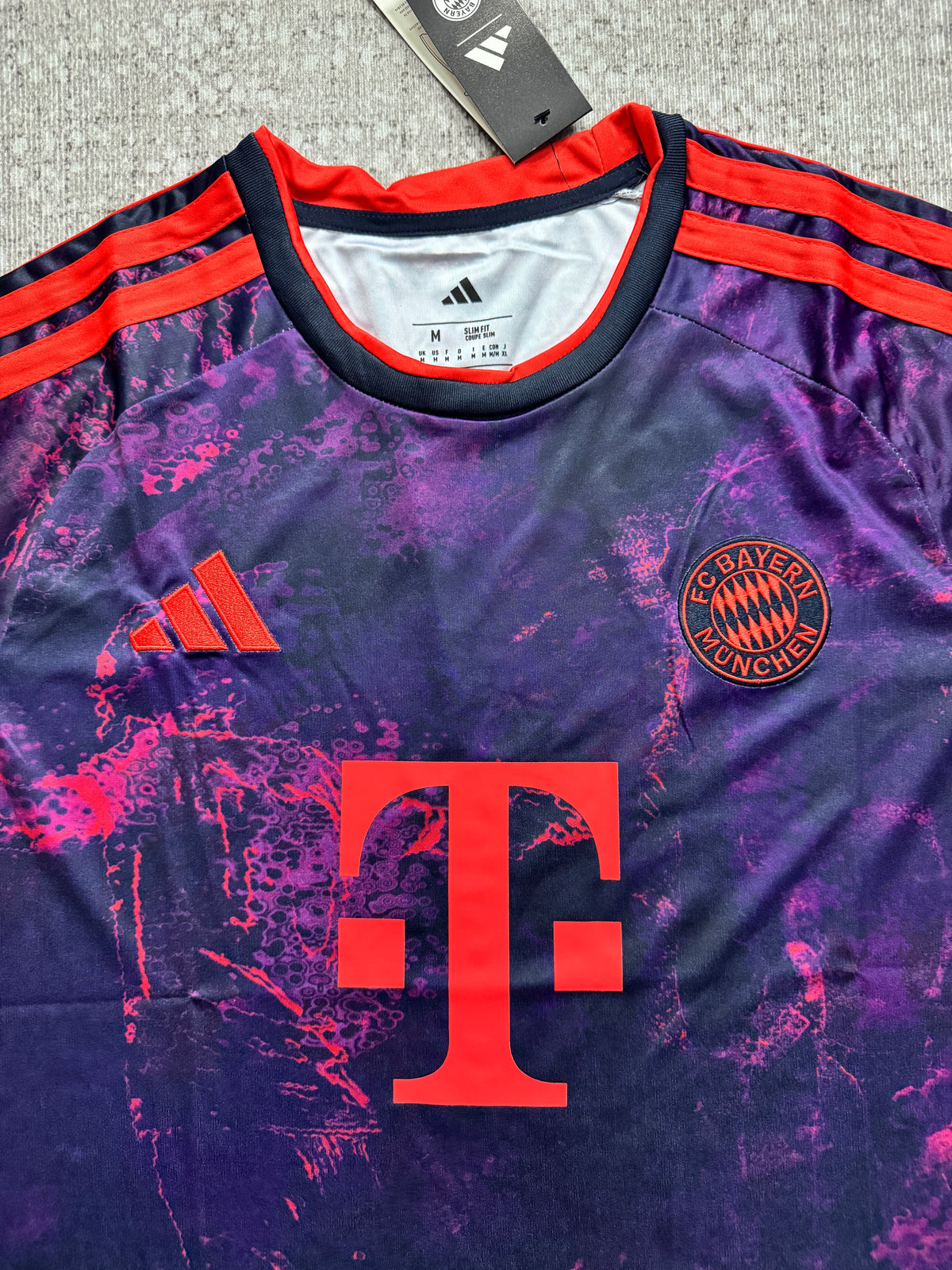 Bayern Munich 2026/27 Purple Third Long-Sleeve Shirt — Fan Version — photo 1