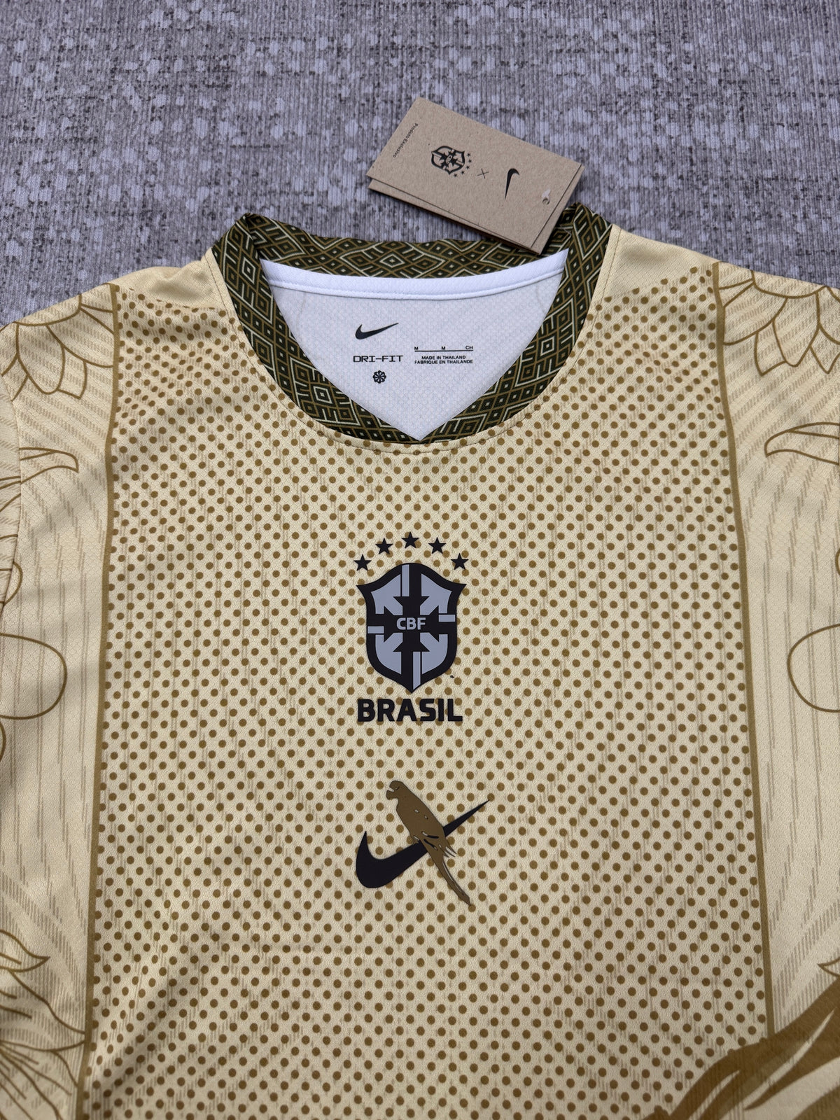 Brazil 2026 Gold Eagle Training Shirt — photo 1