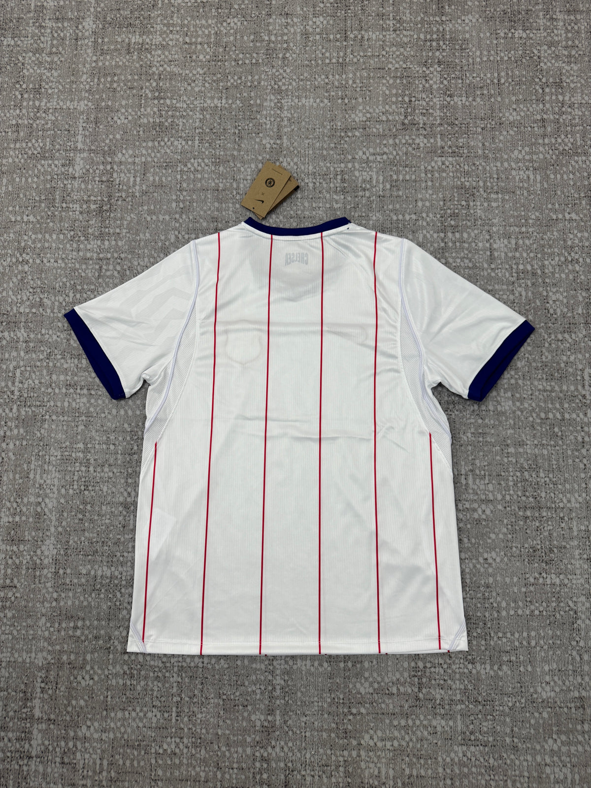 Chelsea 2026/27 White Pinstripe Third Shirt — Fan Version — photo 3