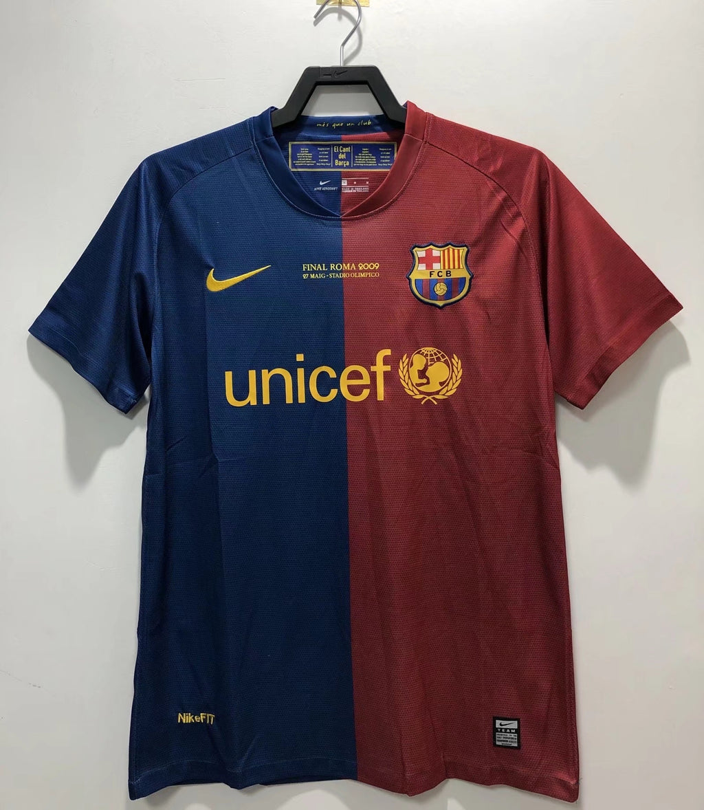 FC Barcelona 2008/09 Home Champions League Final Shirt — Retro Version — photo 1