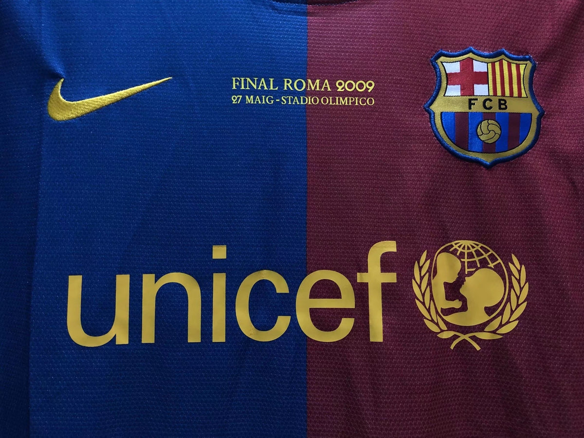 FC Barcelona 2008/09 Home Champions League Final Shirt — Retro Version — photo 6