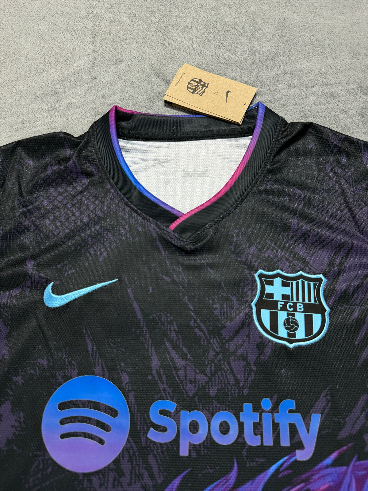FC Barcelona 2025/26 Black and Purple Lion Special-Edition Fan Shirt — photo 1