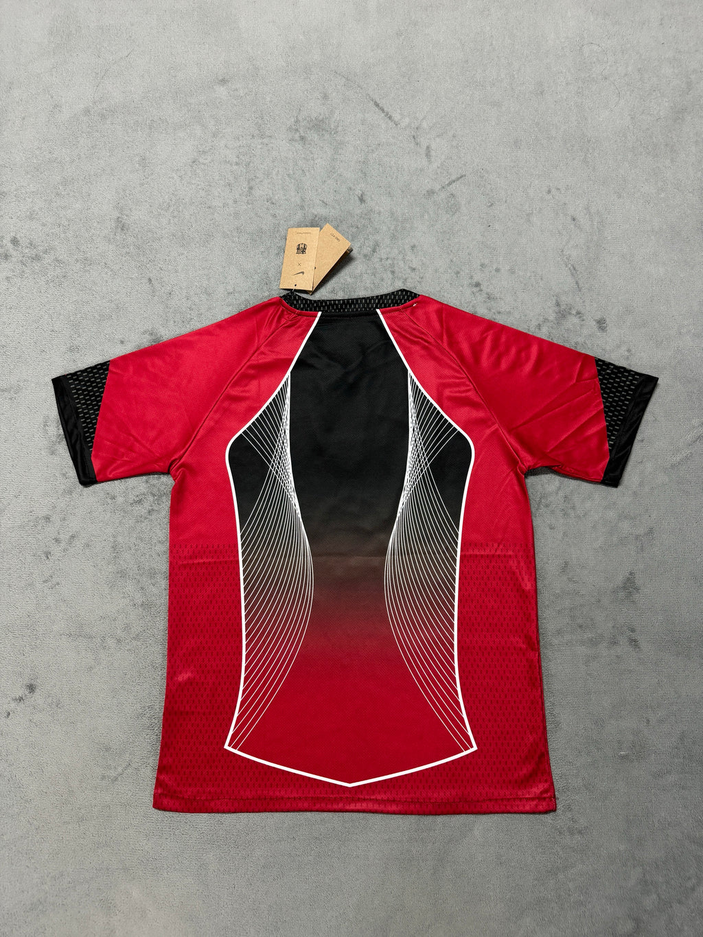 FC Barcelona 2025/26 Red and Black Pre-Match Training Shirt — photo 3