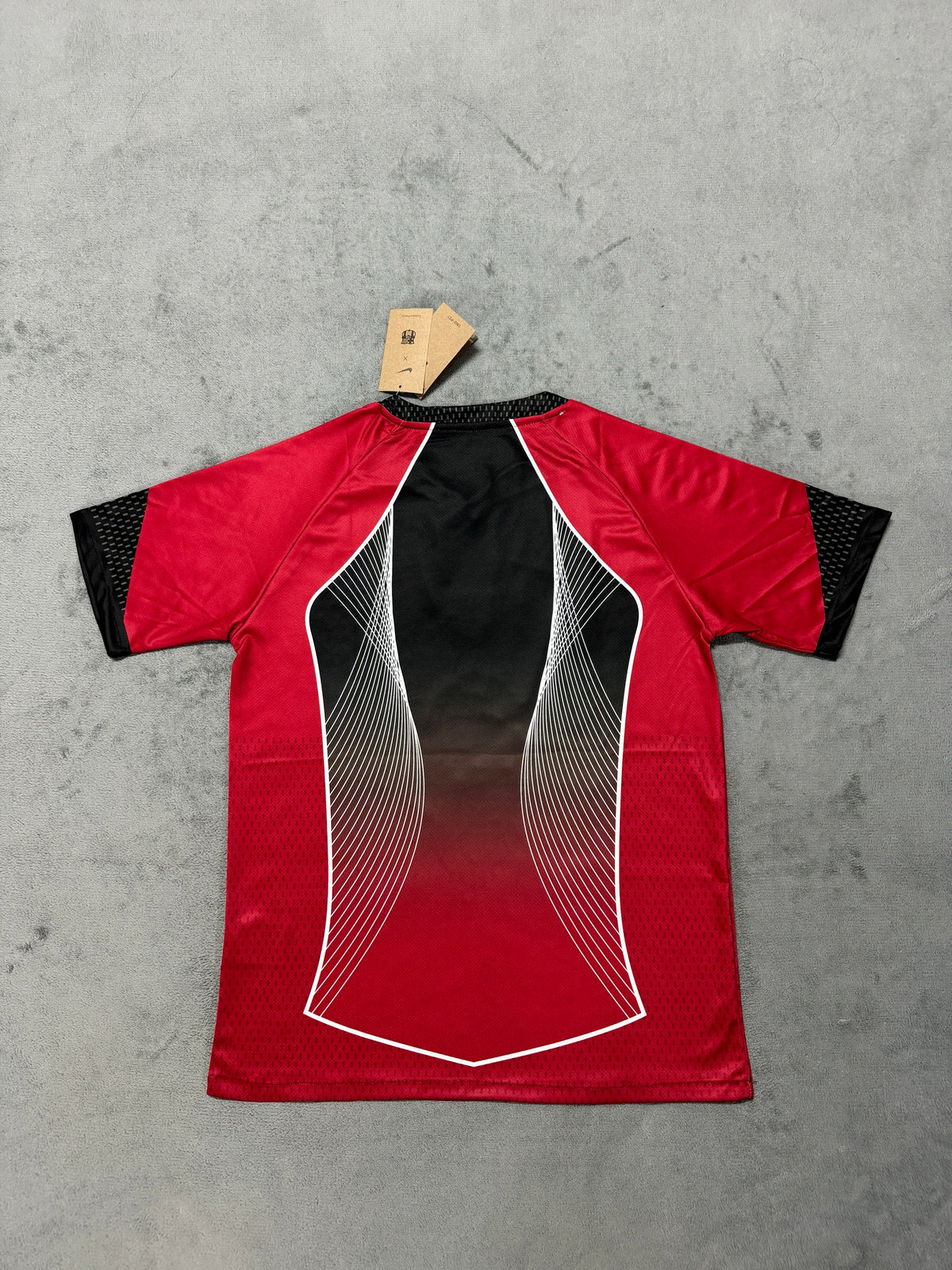 FC Barcelona 2025/26 Red and Black Pre-Match Training Shirt — photo 3