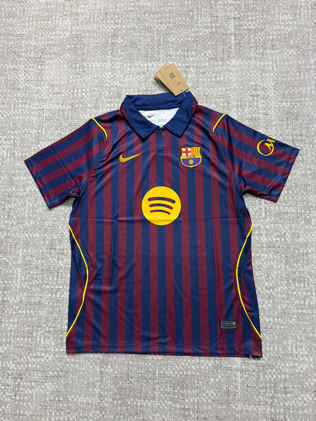 FC Barcelona 2027/28 Navy and Burgundy Home Shirt — Fan Version — photo 2