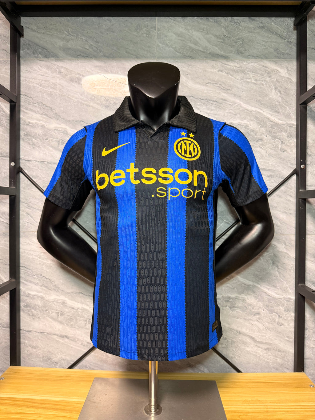 Inter Milan 2026/27 Blue and Black Home Shirt — Player Version — photo 1