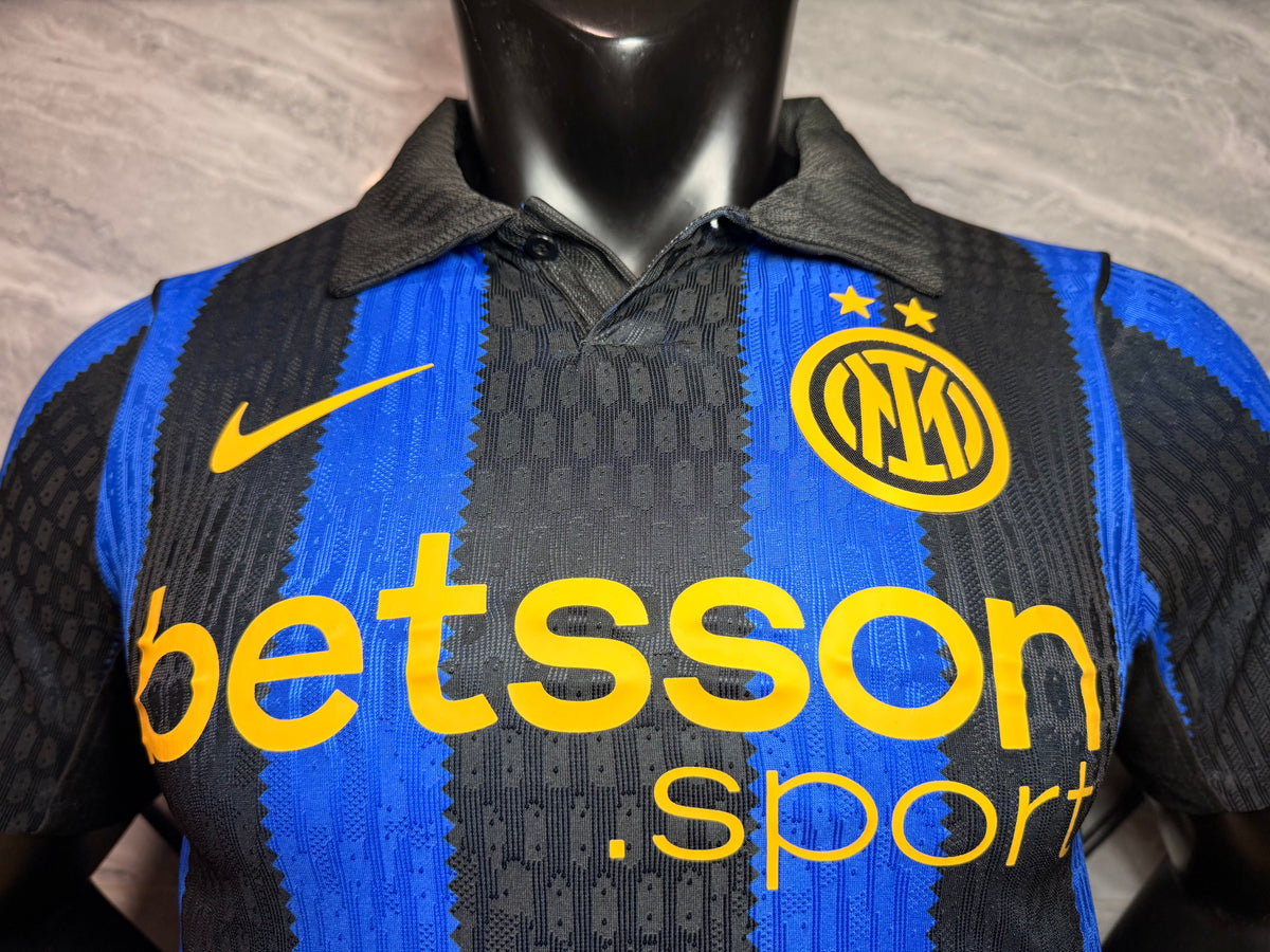 Inter Milan 2026/27 Blue and Black Home Shirt — Player Version — photo 2