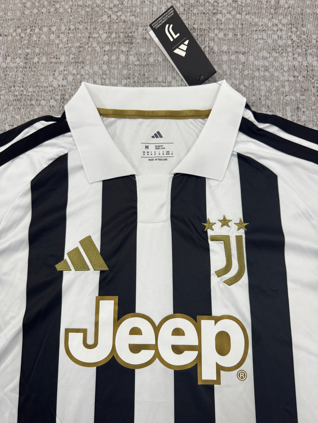 Juventus 2026/27 Black and White Home Shirt — Fan Version — photo 1