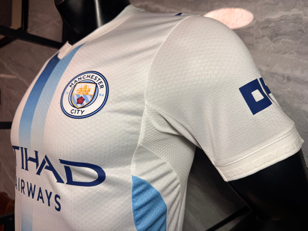 Manchester City 2026/27 White Away Shirt — Player Version — photo 6