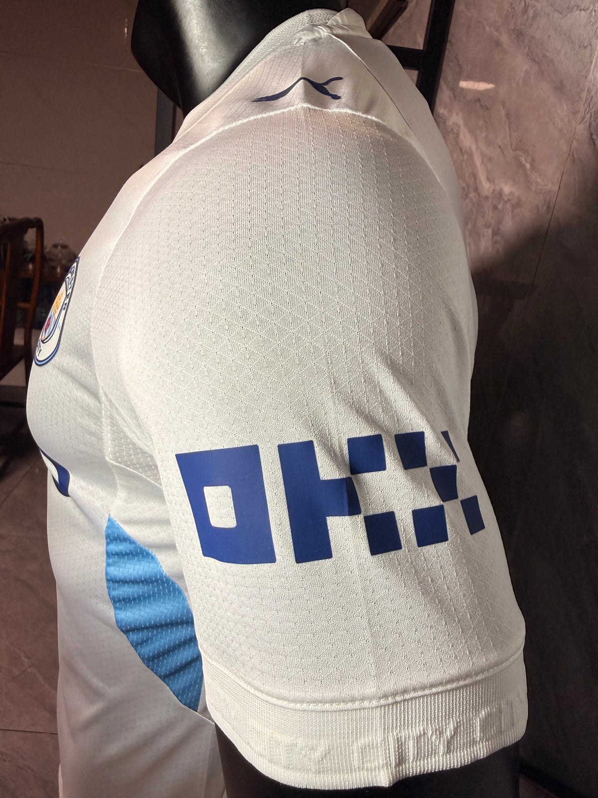Manchester City 2026/27 White Away Shirt — Player Version — photo 8