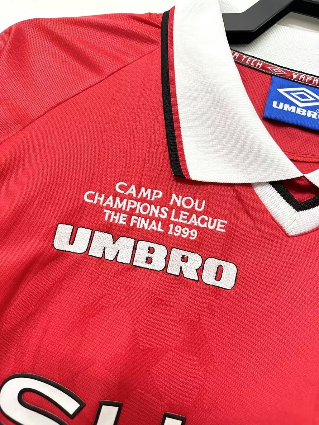 Manchester United 1998/99 Home Champions League Final Long-Sleeve Shirt — Retro Version — photo 9