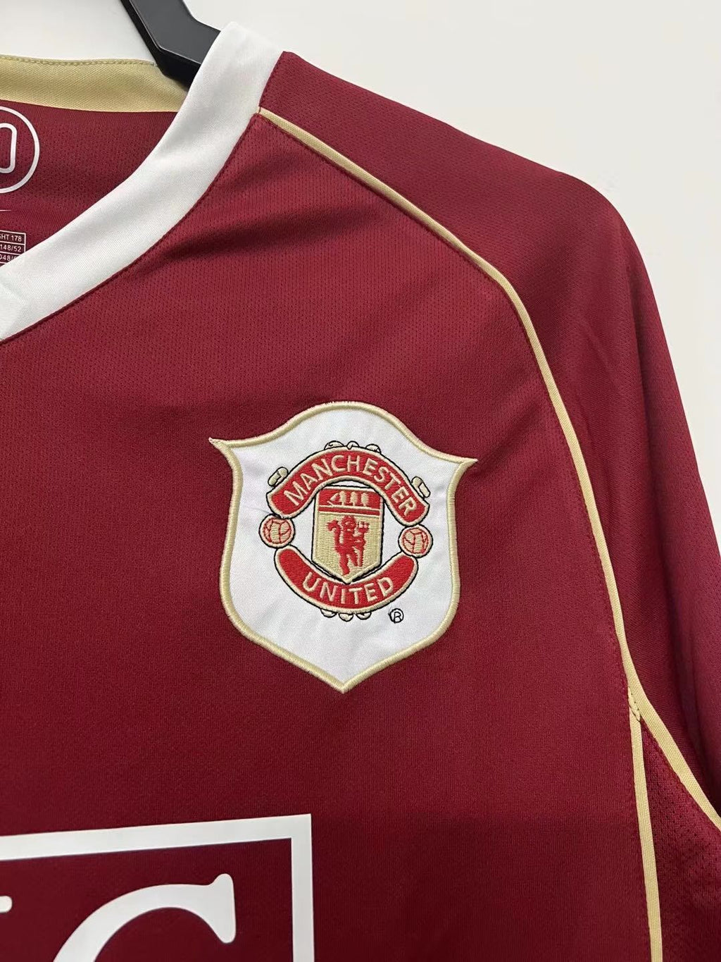 Manchester United 2006/07 Home Long-Sleeve Shirt — Retro Version — photo 1