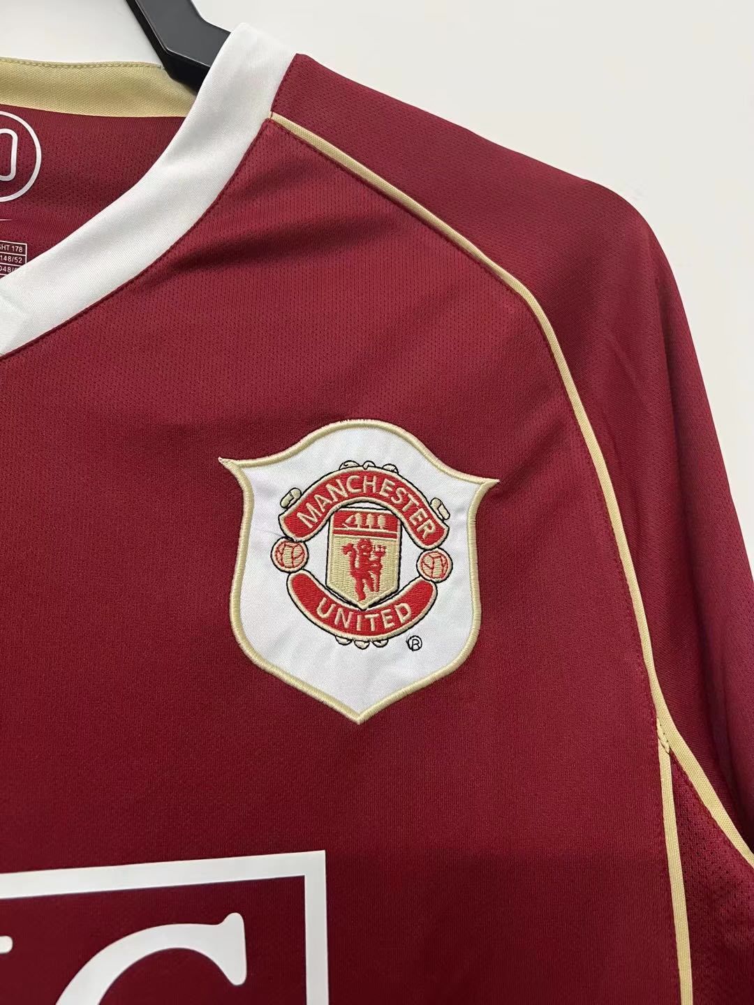 Manchester United 2006/07 Home Long-Sleeve Shirt — Retro Version — photo 1