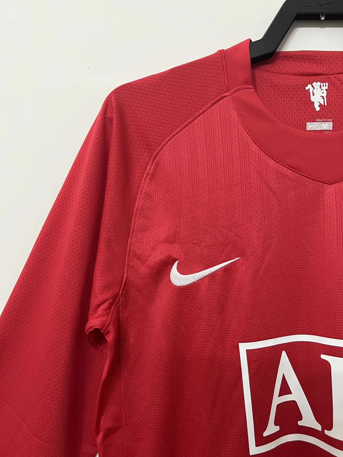 Manchester United 2007/08 Home Long-Sleeve Shirt — Retro Version — photo 4