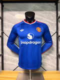 Manchester United 2026/27 Blue Away Long-Sleeve Shirt — Player Version — photo 1
