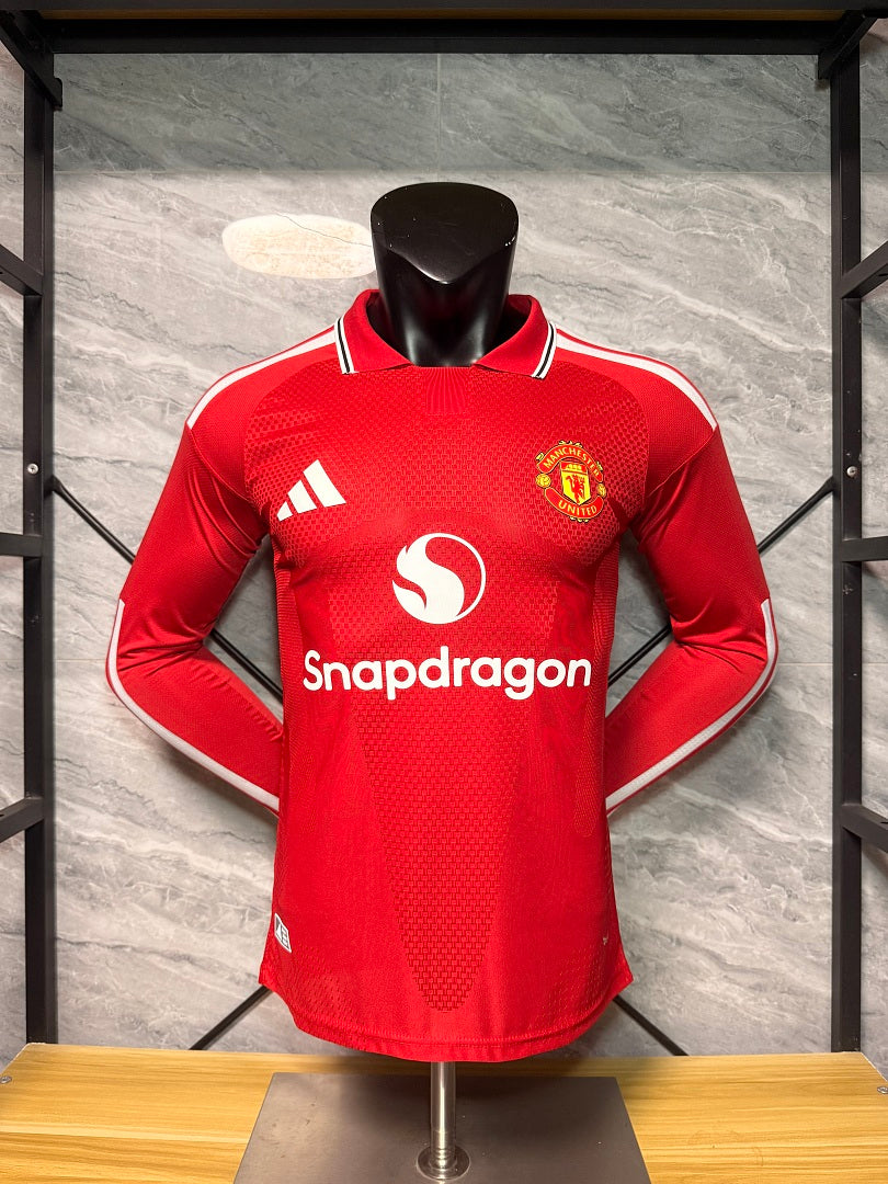 Manchester United 2026/27 Home Long-Sleeve Shirt — Player Version — photo 1