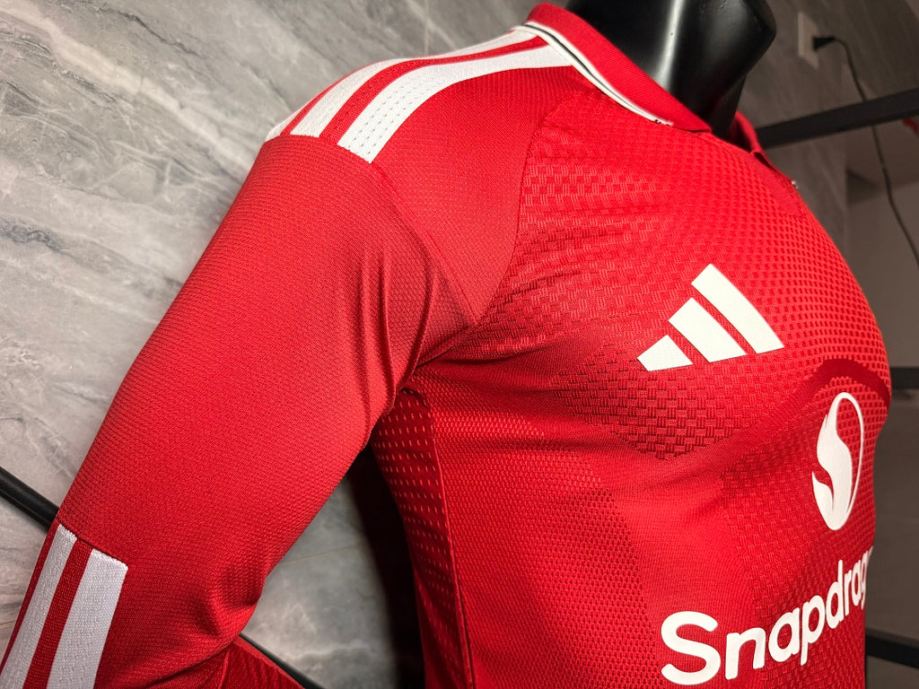 Manchester United 2026/27 Home Long-Sleeve Shirt — Player Version — photo 5