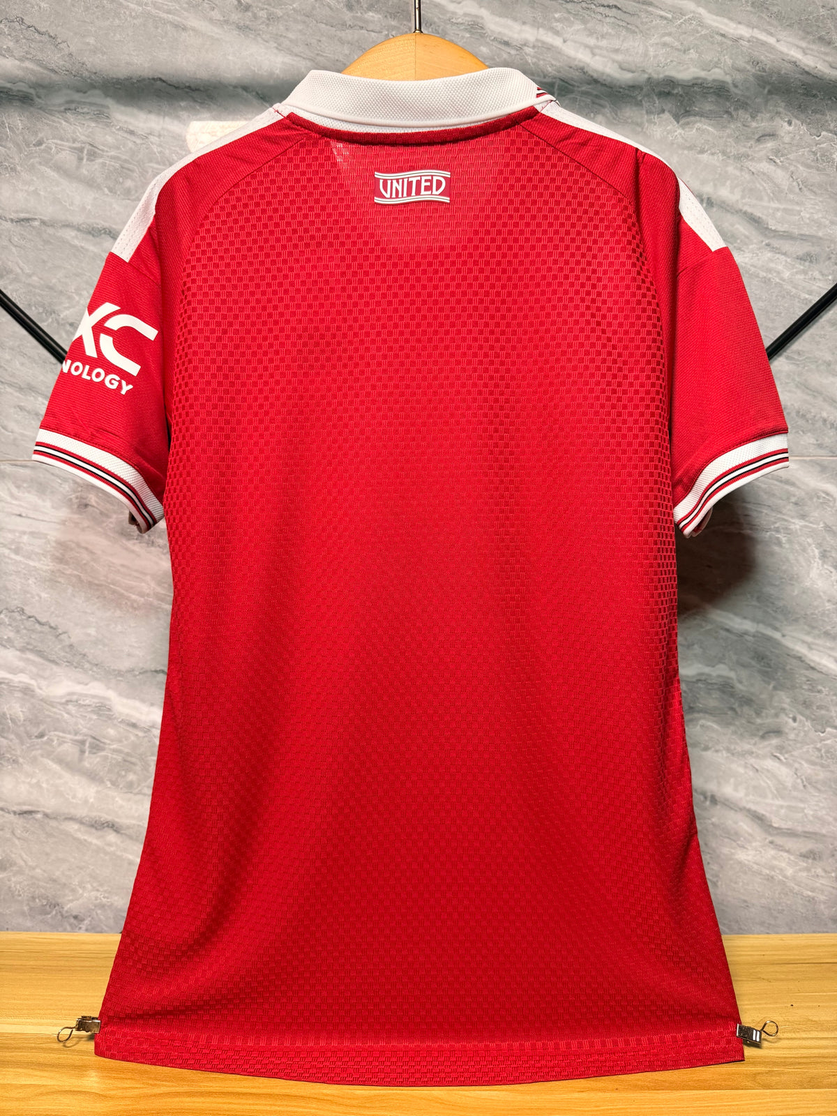 Manchester United 2026/27 Red White-Collar Special-Edition Shirt — Player Version — photo 13