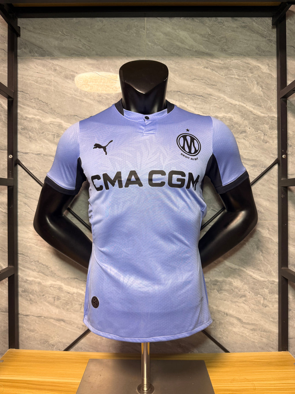 Marseille 2026/27 Light Blue Third Shirt — Player Version — photo 1