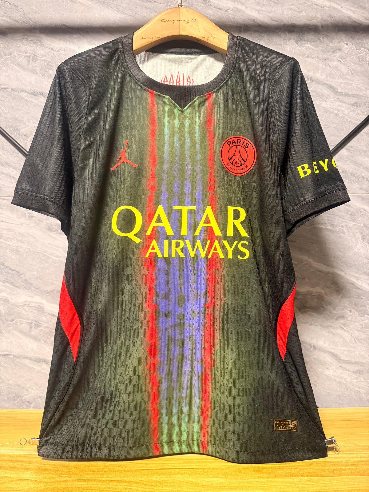 Paris Saint-Germain 2026/27 Dark Multicolor Shirt — Player Version — photo 10