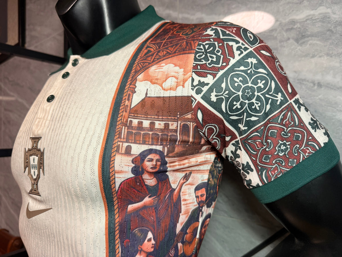 Portugal 2026/27 Cream Cultural Graphic Special Shirt — Player Version — photo 7
